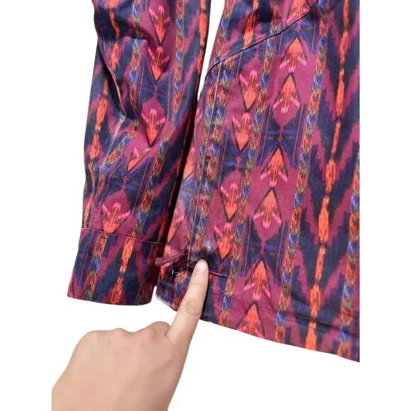 Burton Horizon Ski Jacket Hoodie Women XS Pink Snowboarding Waterproof Thinsulat - Picture 6 of 16